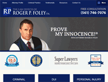 Tablet Screenshot of felonyflorida.com